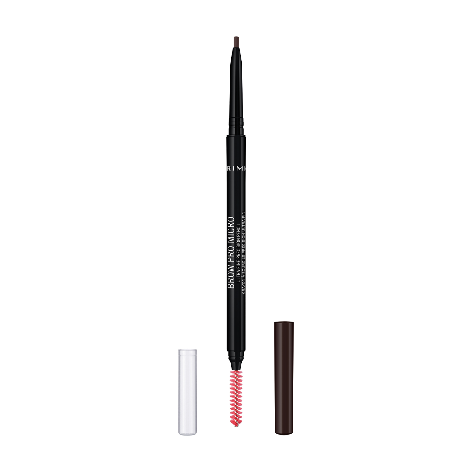 Олівець для брів зі щіточкою Brow Pro Micro Rimmel London (003 Dark Brown), 0.09 г